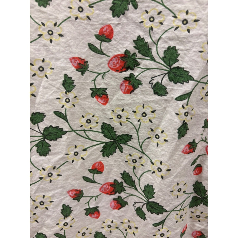 Batsheva x Laura Ashley Strawberry Field Grace Blouse White Size 4 - Picture 11 of 11